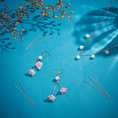 30Pcs 6 Styles 925 Sterling Silver Pins Sets STER-PH0003-58-1