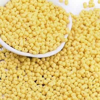 Baking Paint Glass Seed Beads SEED-K010-A26-1