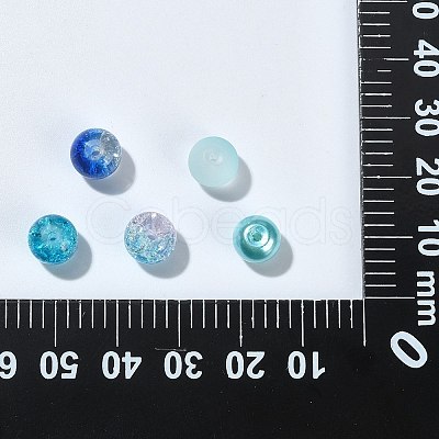 100Pcs Transparent Glass Beads Strands GLAA-CJ0002-06-1