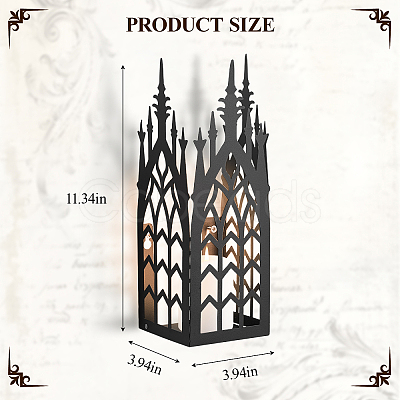 Iron Candle Holders AJEW-WH0481-766-1