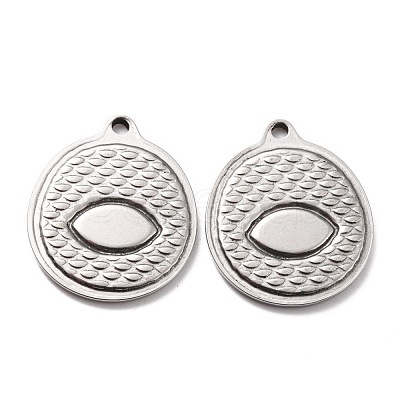 304 Stainless Steel Pendants Cabochons for Enamel STAS-B024-91P-1