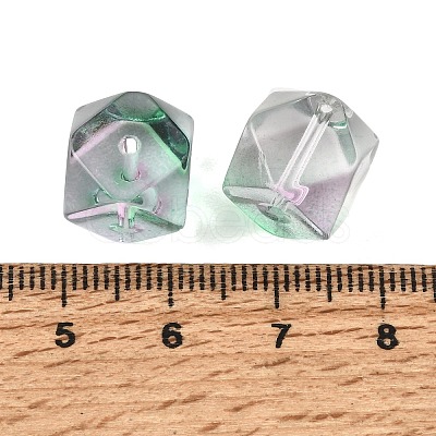 Baking Paint Transparent Glass Beads GL-CBA1477-14D-1