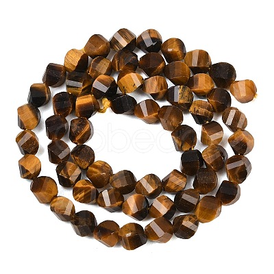 Natural Tiger Eye Beads Strands G-P611-C24-01-1