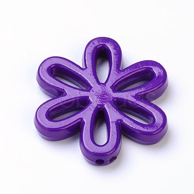 Opaque Acrylic Beads SACR-R783-02-1