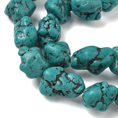 Natural Marble Beads Strands G-B078-D31-04-1-1