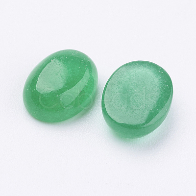 Natural Malaysia Jade Cabochons X-G-P313-01-6x8mm-1