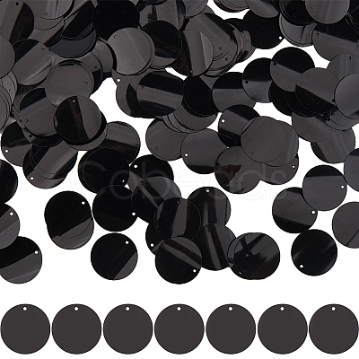 500Pcs Plastic Paillette/Sequins Pendants AJEW-GF0008-81C-1