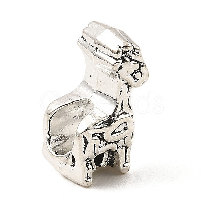 Tibetan Style Alloy European Beads FIND-E041-14AS-1