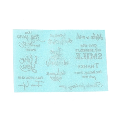 Brass Self-Adhesive Picture Stickers LS-DIY-C059-01B-1