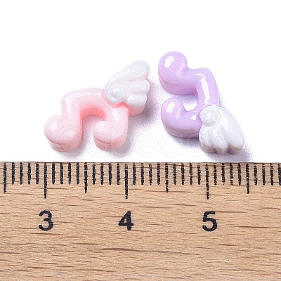 Opaque Cute Resin Decoden Cabochons RESI-B024-03I-1