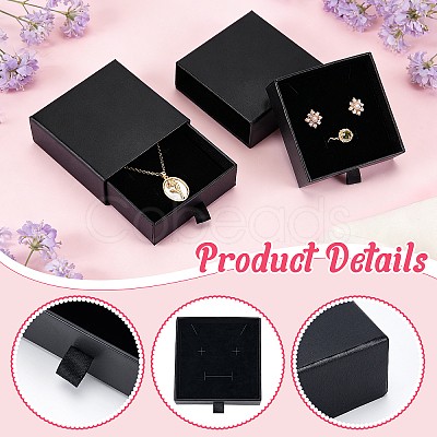 Paper Jewelry Drawer Boxes CON-WH0085-203A-1