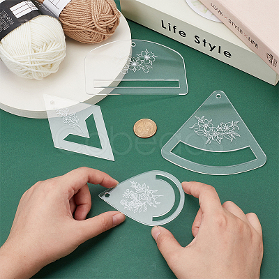 Acrylic Sewing Tool DIY-PH0028-45B-1