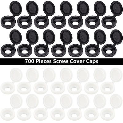 Plastic Hinged Screw Covers DIY-PH0027-87-1