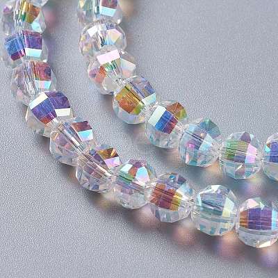 Glass Imitation Austrian Crystal Beads GLAA-F108-03-1