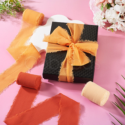 3 Rolls 3 Colors Polyester Ribbon OCOR-TA0003-28A-1