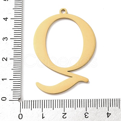 304 Stainless Steel Pendants STAS-C157-01G-Q-1