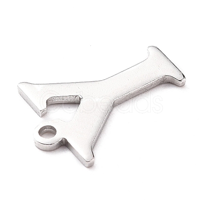 Tarnish Resistant 304 Stainless Steel Charms STAS-H112-Y-P-1