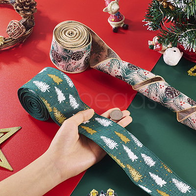 10 Yards 2 Colors Christmas Theme Jute Cord OCOR-TA0002-09A-1