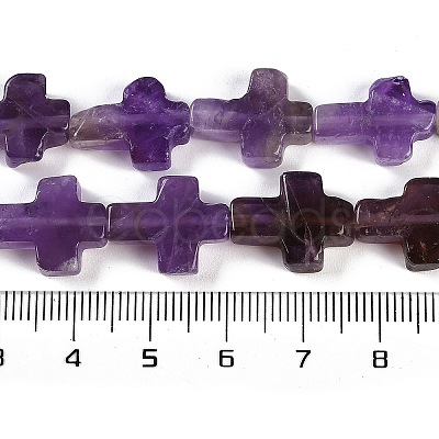 Natural Amethyst Beads Strands G-I369-A23-02-1
