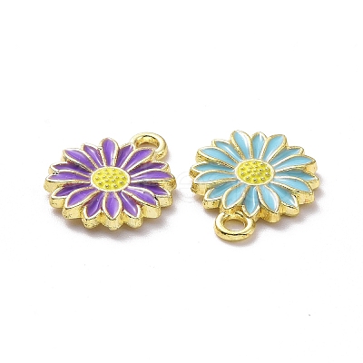 Alloy Enamel Pendants X-ENAM-A139-05G-1