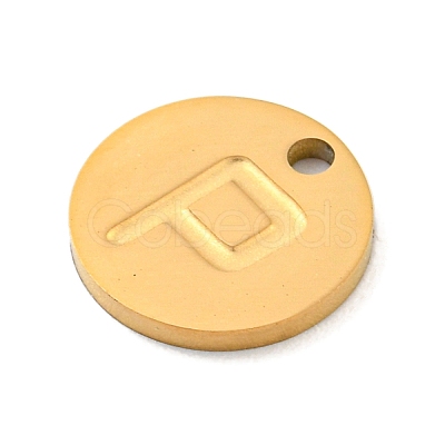 Ion Plating(IP) 304 Stainless Steel Pendants FIND-M017-02G-P-1