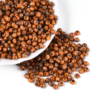 Baking Paint Glass Seed Beads SEED-N011-03H-1