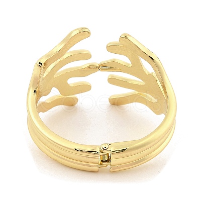 Alloy Wide Bangles for Women BJEW-L629-10G-1