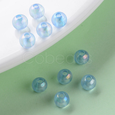 Transparent Acrylic Beads MACR-S370-B6mm-749-1