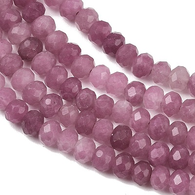Dyed Natural Whie Jade Beads Strands GG-CBAF9EE-A30-3x4mm-1