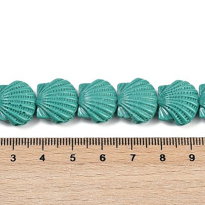 Synthetic Coral Dyed Carved Beads Strands CORA-K009-05B-03-1