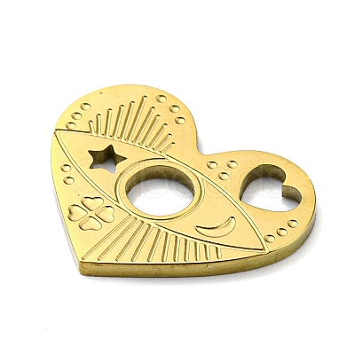 Ion Plating(IP) 316L Surgical Stainless Steel Cabochon Settings For Enamel STAS-D090-09G-1