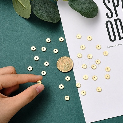 Brass Spacer Beads KK-YW0001-27B-G-1
