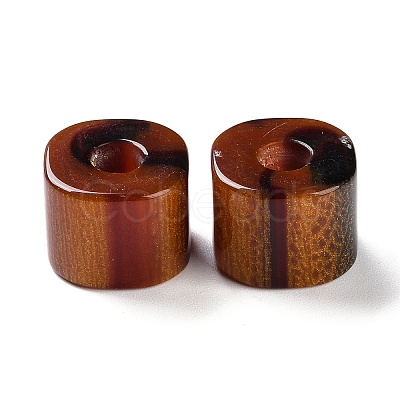 Resin European Large Hole Beads RESI-U009-02B-01-1