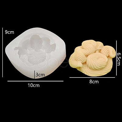 Cookie DIY Food Grade Silicone Fondant Molds PW-WG68808-02-1