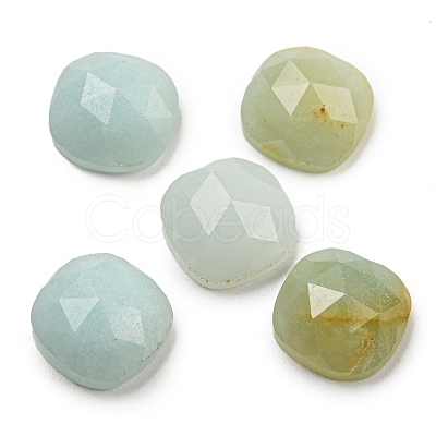 Natural Flower Amazonite Cabochons G-M431-01M-1