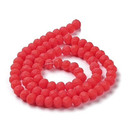 Glass Beads Strands EGLA-A034-P6mm-MD03-1