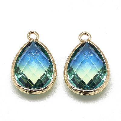 Glass Pendants X-GLAA-Q068-12A-02-1