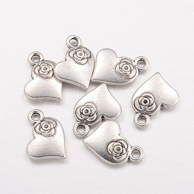 Tibetan Style Alloy Charms Pendants LS-TIBEP-A124433-AS-FF-1