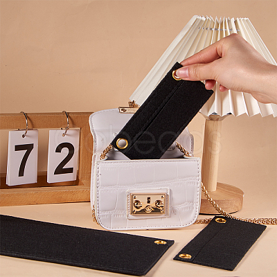 3Pcs 3 Style Wool Felt Crochet Bag Organizer Inserts FIND-CN0001-55-1