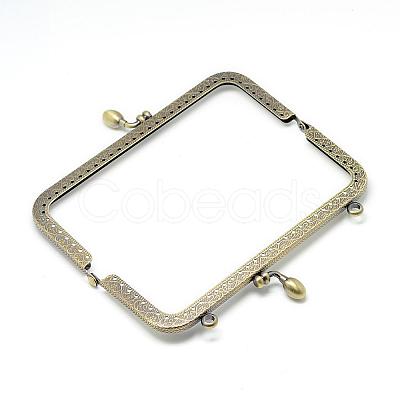 Iron Purse Frame Handle for Bag Sewing Craft Tailor Sewer FIND-T008-081AB-1