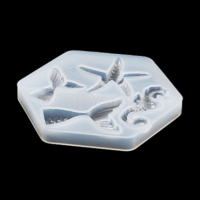 Sea Animal Ornament DIY Silicone Molds DIY-P078-03B-1