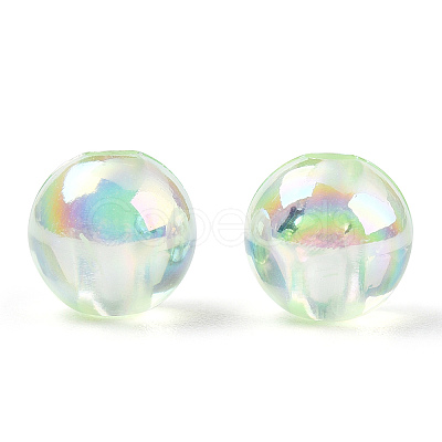 Transparent Acrylic Beads MACR-T046-01D-18-1