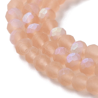 Imitation Jade Glass Beads Strands EGLA-YW0003-19B-18-1