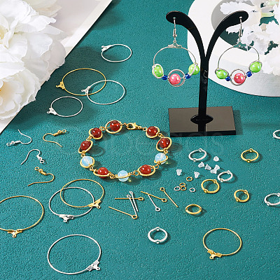 DIY Earring Making Finding Kit DIY-TA0005-03-1
