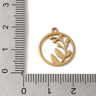201 Stainless Steel Pendants LS-STAS-E211-03G-1