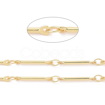 Brass Bar Link Chains CHC-G016-01G-1