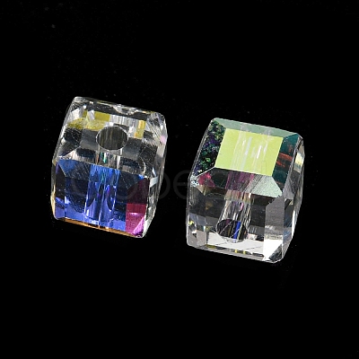 Electroplate Glass Beads EGLA-Z004-04A-10-1