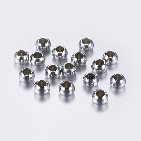 Tarnish Resistant 201 Stainless Steel Beads STAS-L198-11P-1