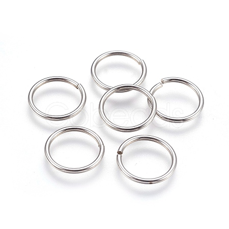 Tarnish Resistant 304 Stainless Steel Saw Cut Open Jump Rings STAS-P212-25P-21-1