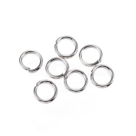 Tarnish Resistant 304 Stainless Steel Open Jump Rings STAS-D448-096P-4.5mm-1